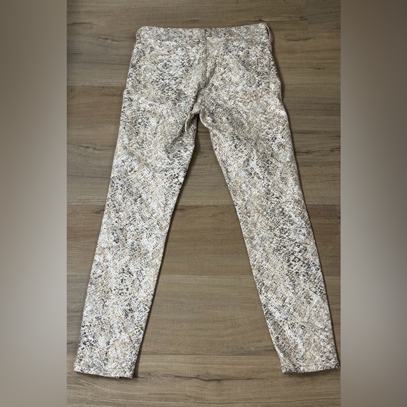 Express Neutral Sparkle Patterned Jeans women’s size 2 - Picture 2 of 4